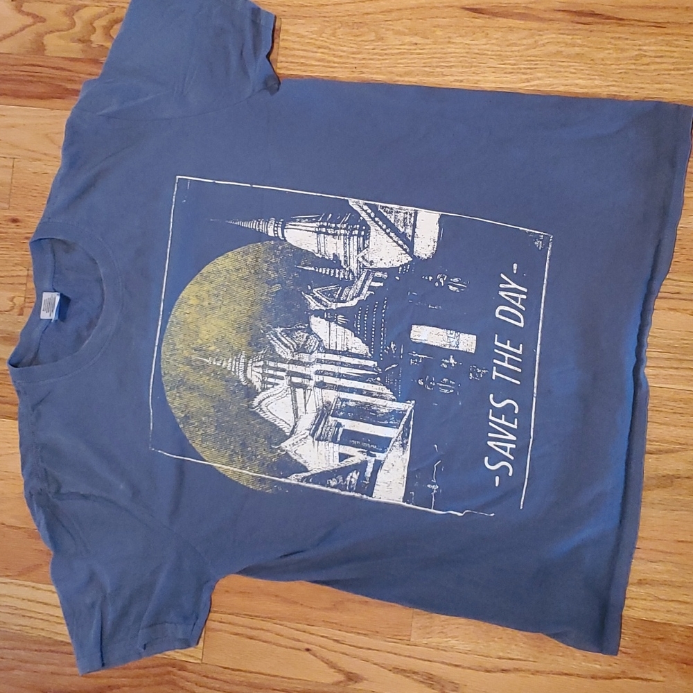Saves The Day Rare Temple Shirt